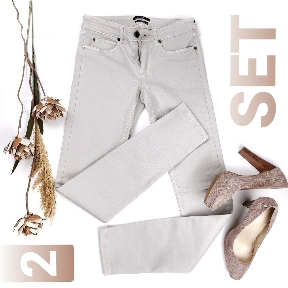 New SET Skinny Fit Pants German Lux Brand Sz 2